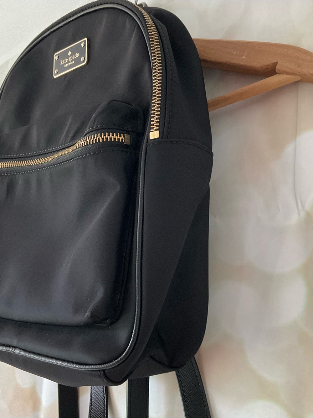 Kate Spade Mini Black Backpack - Picture 3 of 16